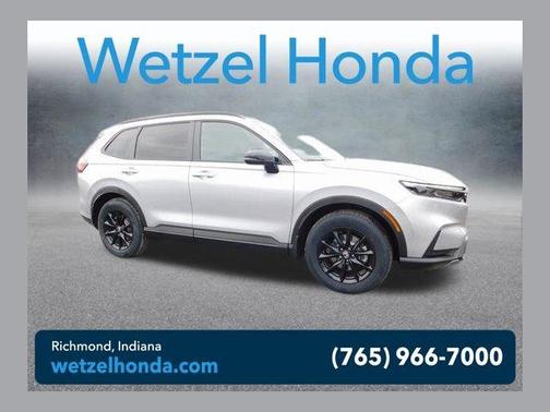 Solar Silver Metallic 2026 Honda CR-V Hybrid Sport-L