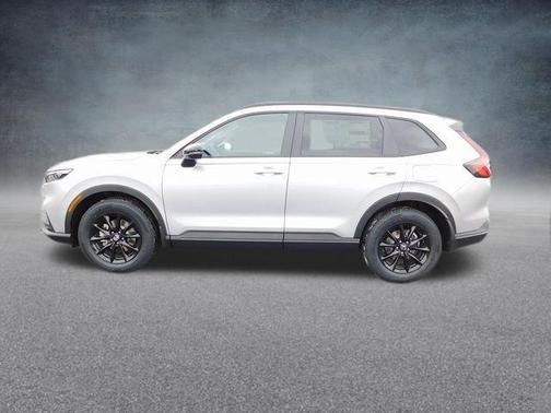 Solar Silver Metallic 2026 Honda CR-V Hybrid Sport-L