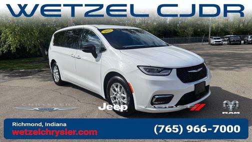 Bright White Clearcoat 2025 Chrysler Pacifica Select