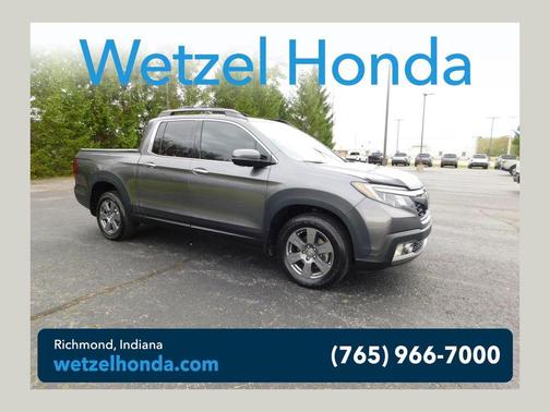 Modern Steel Metallic 2019 Honda Ridgeline RTL-E