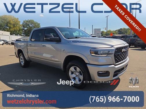 Billet Silver Metallic Clearcoat 2026 RAM 1500 Big Horn/Lone Star Truck