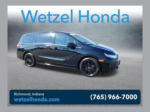 Crystal Black Pearl 2025 Honda Odyssey Sport-L