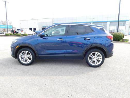 Sapphire Metallic 2023 Buick Encore GX Preferred