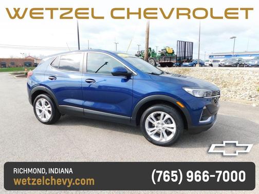 Sapphire Metallic 2023 Buick Encore GX Preferred