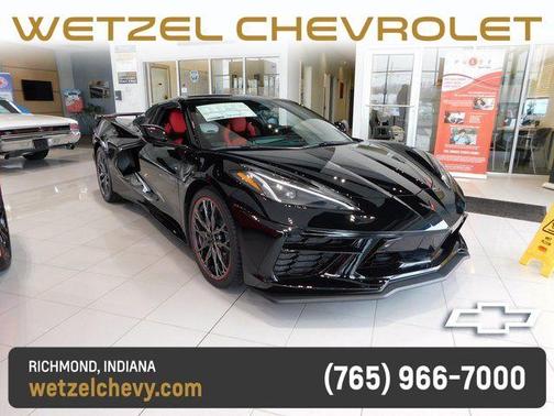 Black 2026 Chevrolet Corvette Stingray w/2LT