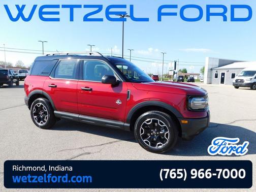 Ruby Red Metallic Tinted Clearcoat 2026 Ford Bronco Sport Outer Banks SUV