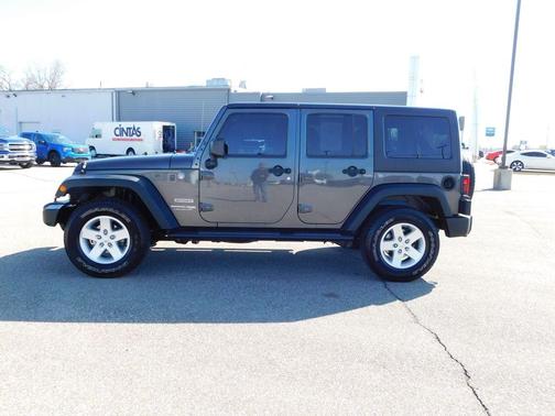 Granite Crystal Clearcoat Metallic 2018 Jeep Wrangler JK Unlimited Sport