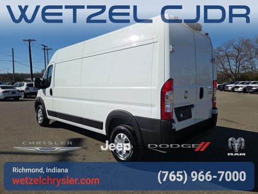 Bright White Clearcoat 2026 RAM ProMaster 2500 High Roof