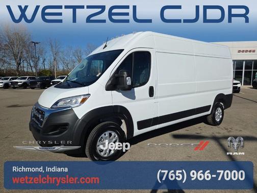 Bright White Clearcoat 2026 RAM ProMaster 2500 High Roof