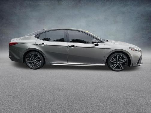 Midnight Black Metallic 2025 Toyota Camry XSE