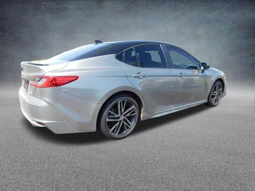 Midnight Black Metallic 2025 Toyota Camry XSE