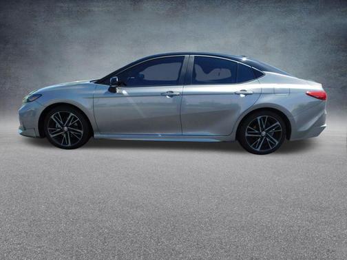 Midnight Black Metallic 2025 Toyota Camry XSE