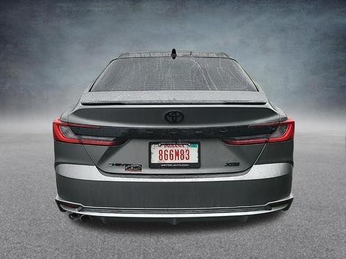 Midnight Black Metallic 2025 Toyota Camry XSE