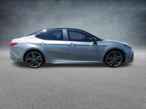 Midnight Black Metallic 2025 Toyota Camry XSE