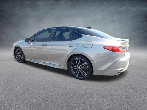 Midnight Black Metallic 2025 Toyota Camry XSE
