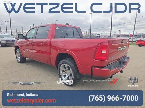 Molten Red Pearlcoat 2026 RAM 1500 Big Horn/Lone Star