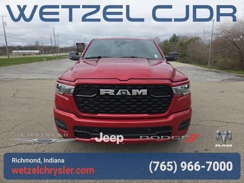 Molten Red Pearlcoat 2026 RAM 1500 Big Horn/Lone Star
