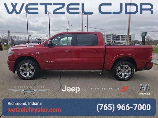 Molten Red Pearlcoat 2026 RAM 1500 Big Horn/Lone Star