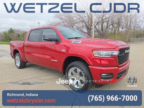 Molten Red Pearlcoat 2026 RAM 1500 Big Horn/Lone Star