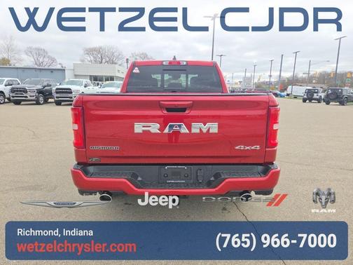 Molten Red Pearlcoat 2026 RAM 1500 Big Horn/Lone Star