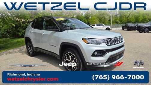 Silver Zynith 2026 Jeep Compass Limited