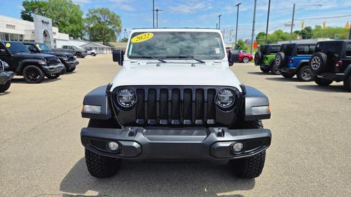 Bright White Clearcoat 2022 Jeep Wrangler Unlimited Sport