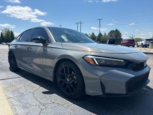 Urban Gray Pearl 2025 Honda Civic Sport