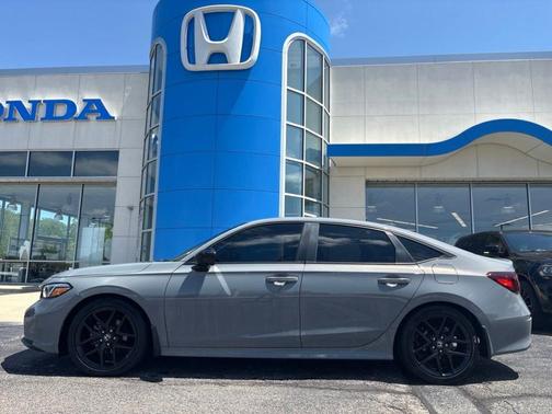 Urban Gray Pearl 2025 Honda Civic Sport