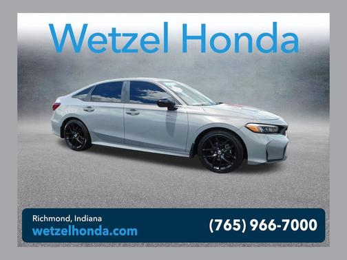 Urban Gray Pearl 2025 Honda Civic Sport