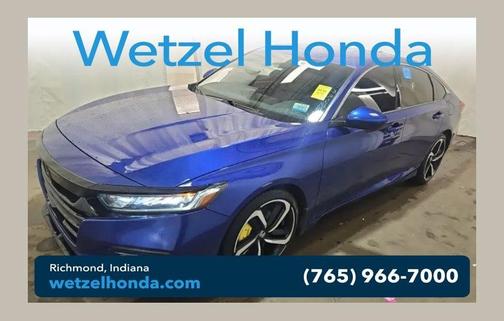 Blue 2019 Honda Accord Sport Sedan
