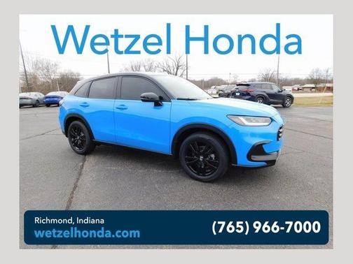 Boost Blue Pearl 2026 Honda HR-V Sport SUV