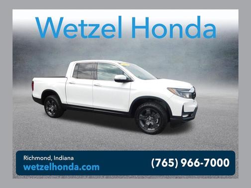 Platinum White Pearl 2023 Honda Ridgeline RTL-E
