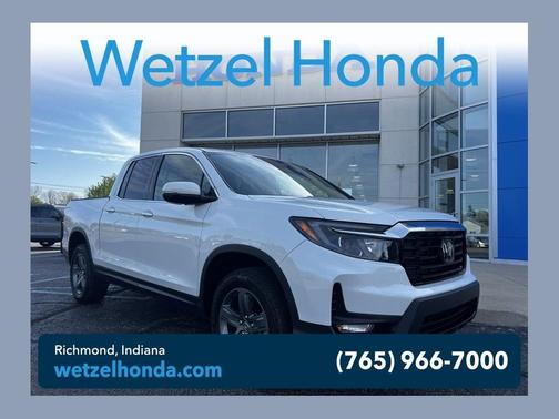Platinum White Pearl 2023 Honda Ridgeline RTL-E