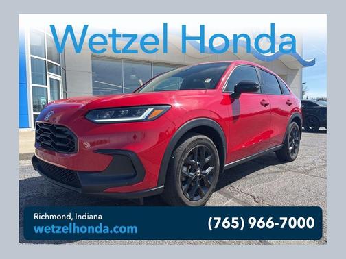 Milano Red 2025 Honda HR-V Sport