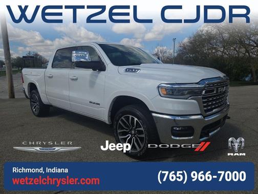 Ivory White 2025 RAM 1500 Limited