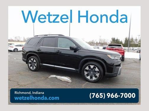 Crystal Black Pearl 2026 Honda Pilot Touring SUV