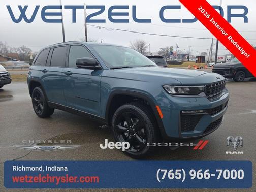 Steel Blue 2026 Jeep Grand Cherokee Limited SUV