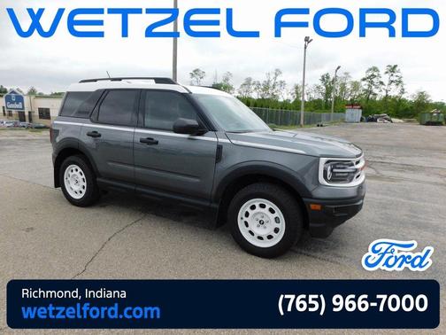 Carbonized Gray Metallic 2024 Ford Bronco Sport Heritage SUV