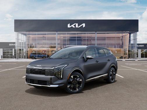Shadow Gray 2026 Kia Sportage Hybrid SX-Prestige