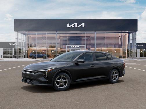 Gray 2026 Kia K4 LXS