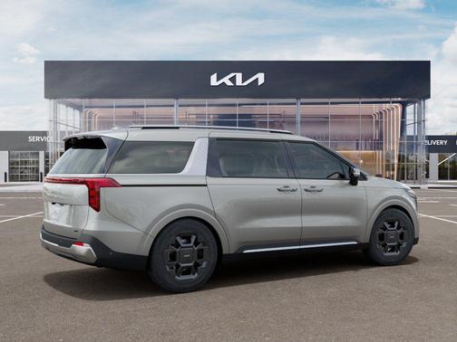 Ivory Silver 2026 Kia Carnival Hybrid SX