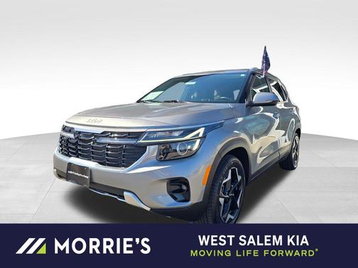 Steel Gray 2024 Kia Seltos EX