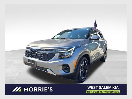 Steel Gray 2024 Kia Seltos EX