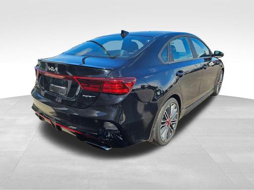 Aurora Black 2024 Kia Forte GT