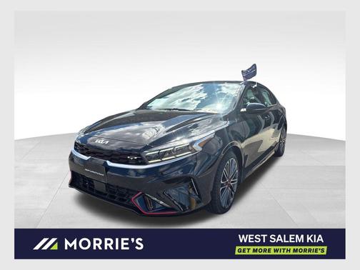 Aurora Black 2024 Kia Forte GT