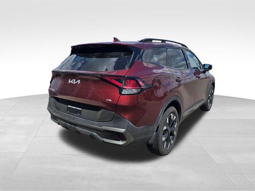 Dawning Red 2024 Kia Sportage X-Line
