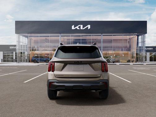 Volcanic Sand 2026 Kia Sorento Hybrid SX Prestige