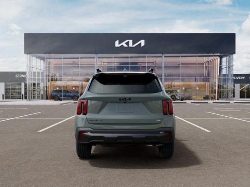 Cityscape Green 2026 Kia Sorento Hybrid SX Prestige