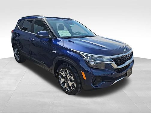 Dark Ocean Blue 2023 Kia Seltos EX