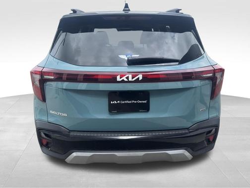 Pluton Blue/Black Roof 2024 Kia Seltos SX Turbo